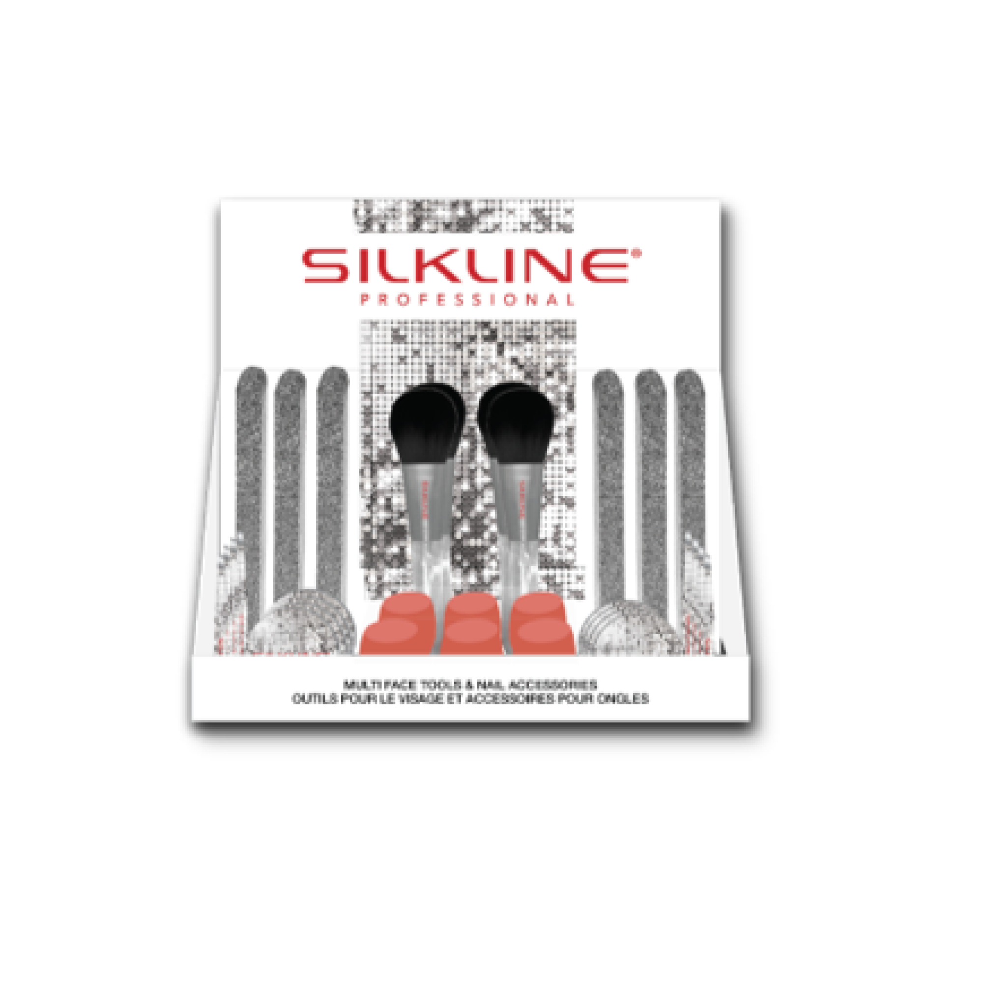 50-Pc Assorted Face & Nail Accessories