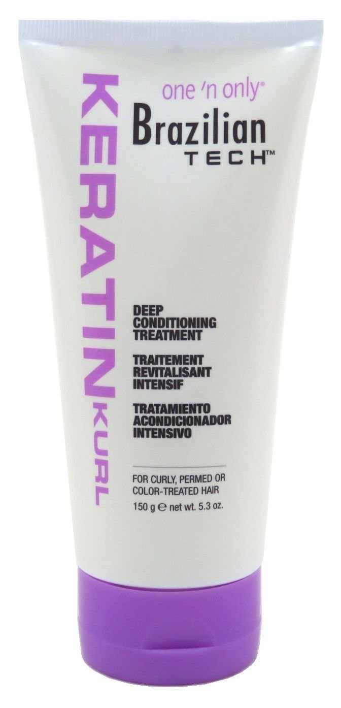 Brazilian Tech Keratin Kurl Deep Conditioning Treatment 5.3-Ounce, 1 Count