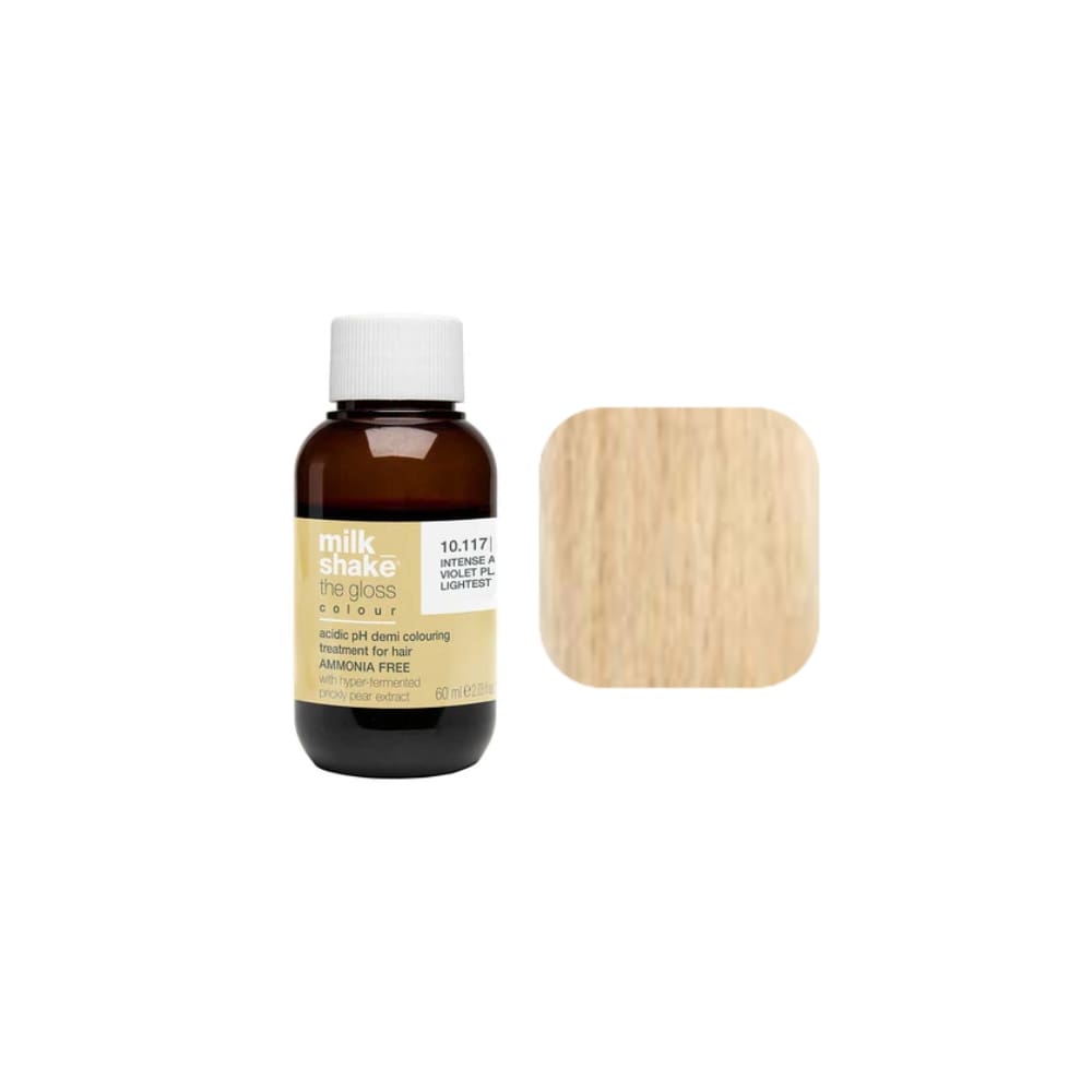 The Gloss Colour Semi-permanent liquid hair color 10VG Very light blonde platinum golden violet