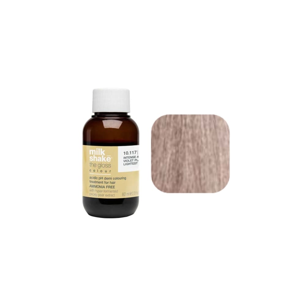 The Gloss Colour Semi-permanent liquid hair color 10VV Platinum Blonde Very Light Intense Violet