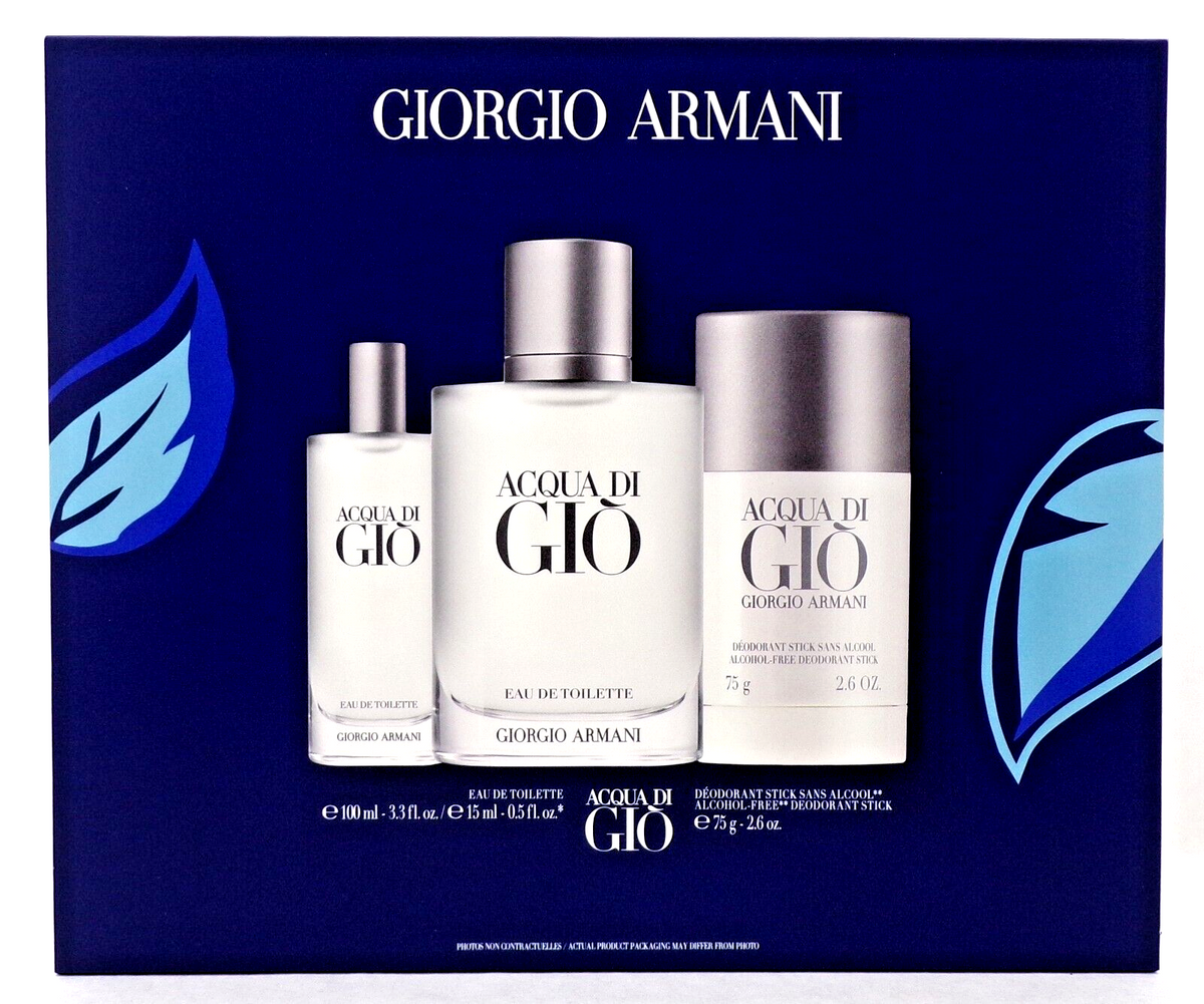Acqua di gio Eau de Toilette and deodorant stick Gift set