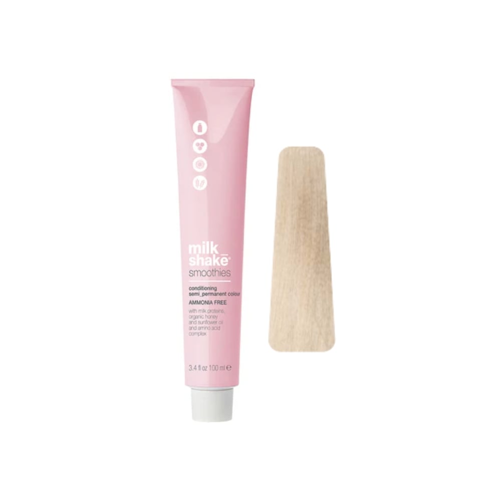 Smoothies Semi-permanent hair color 10AG Very very light platinum golden ash blonde