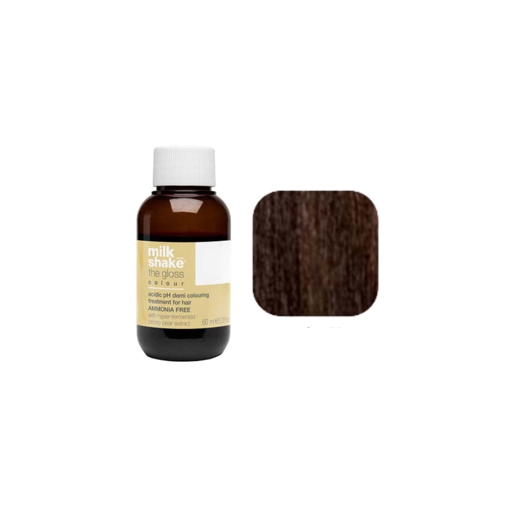The Gloss Colour Semi-permanent liquid hair color 4N Medium Brown