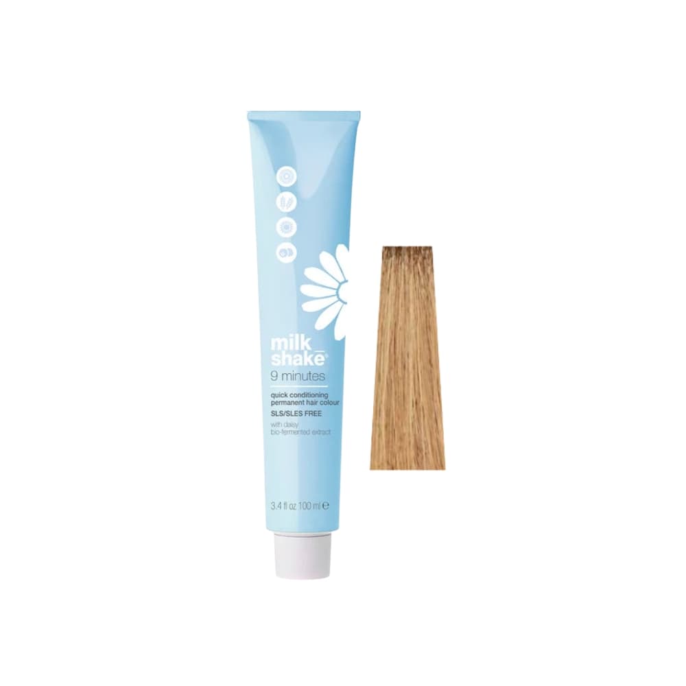 9 Minutes Color Permanent cream coloring 10G Very very light platinum golden ash blonde