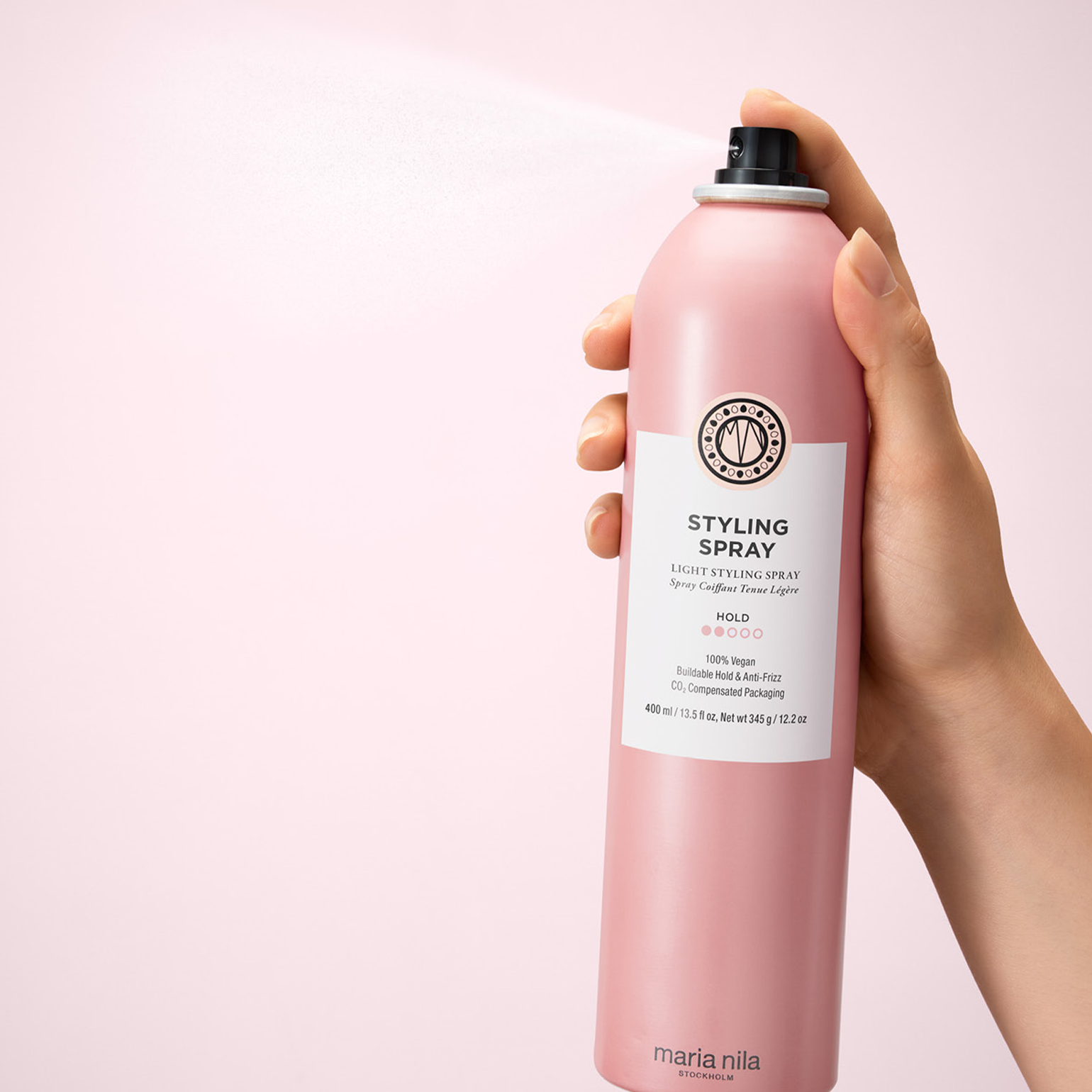 Styling Spray Buildable Hold & Anti Frizz