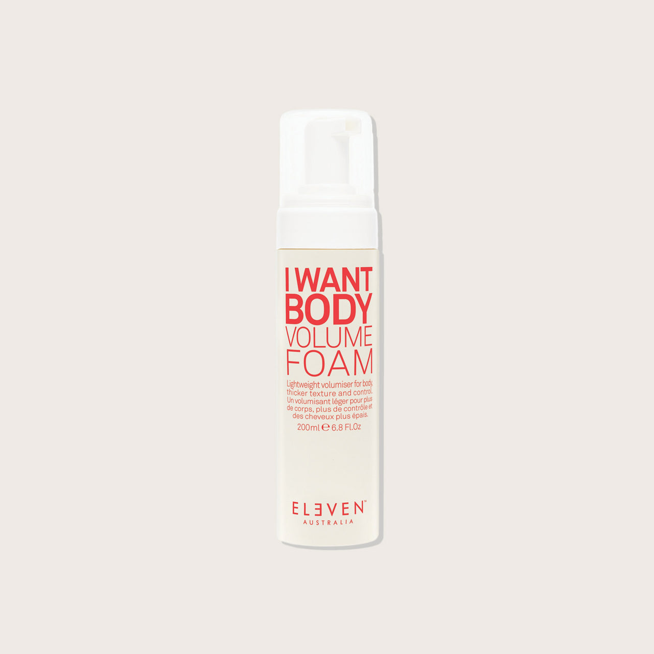 I Want Body Volume Foam