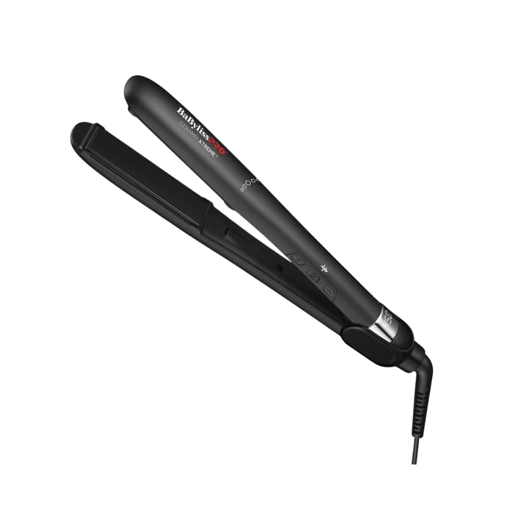 Ceramix Xtreme Ceramic flat iron with vibration function, black