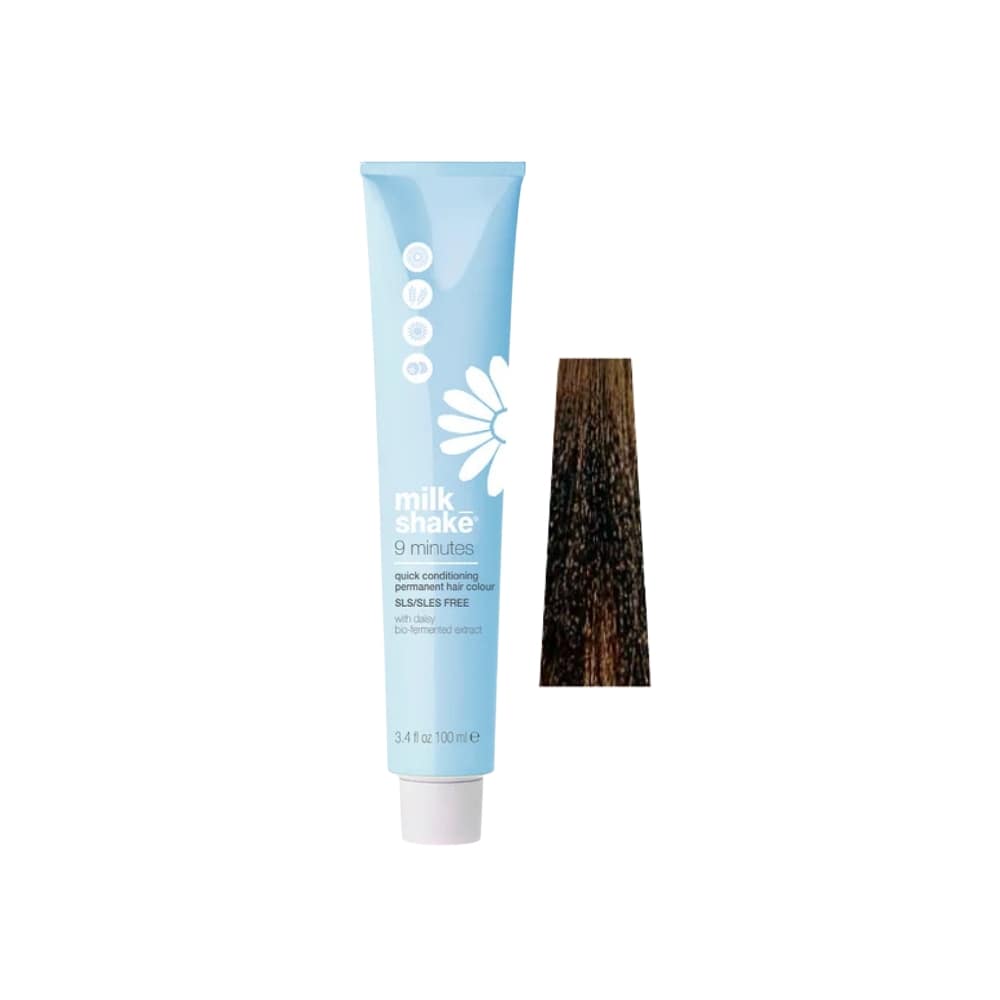 9 Minutes Color Permanent cream coloring 5AG Light golden ash brown