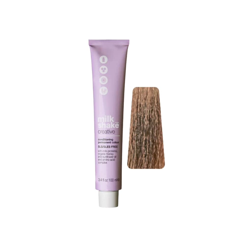 Creative Color Permanent cream hair Color 7AG Medium golden ash blonde