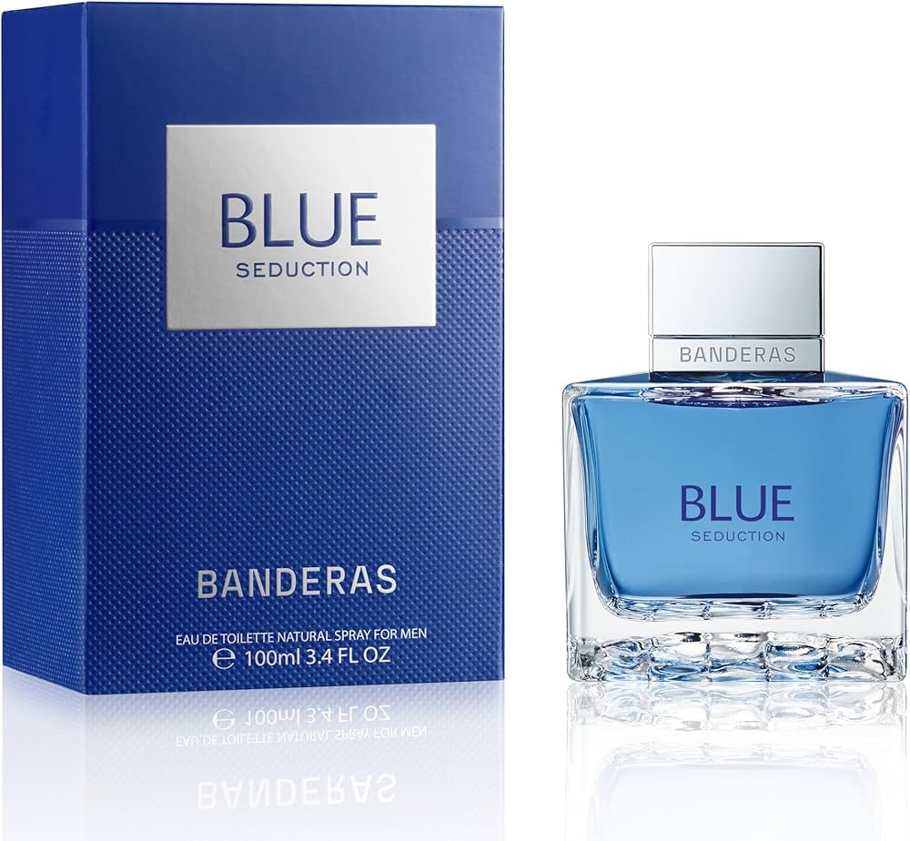 Eau de toilette en vaporisateur Séduction Bleue