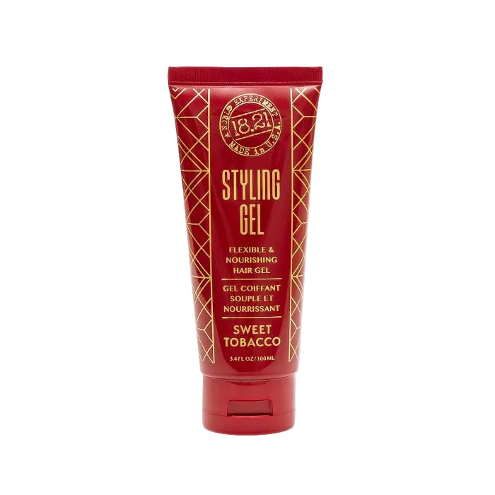 Gel coiffant au tabac doux