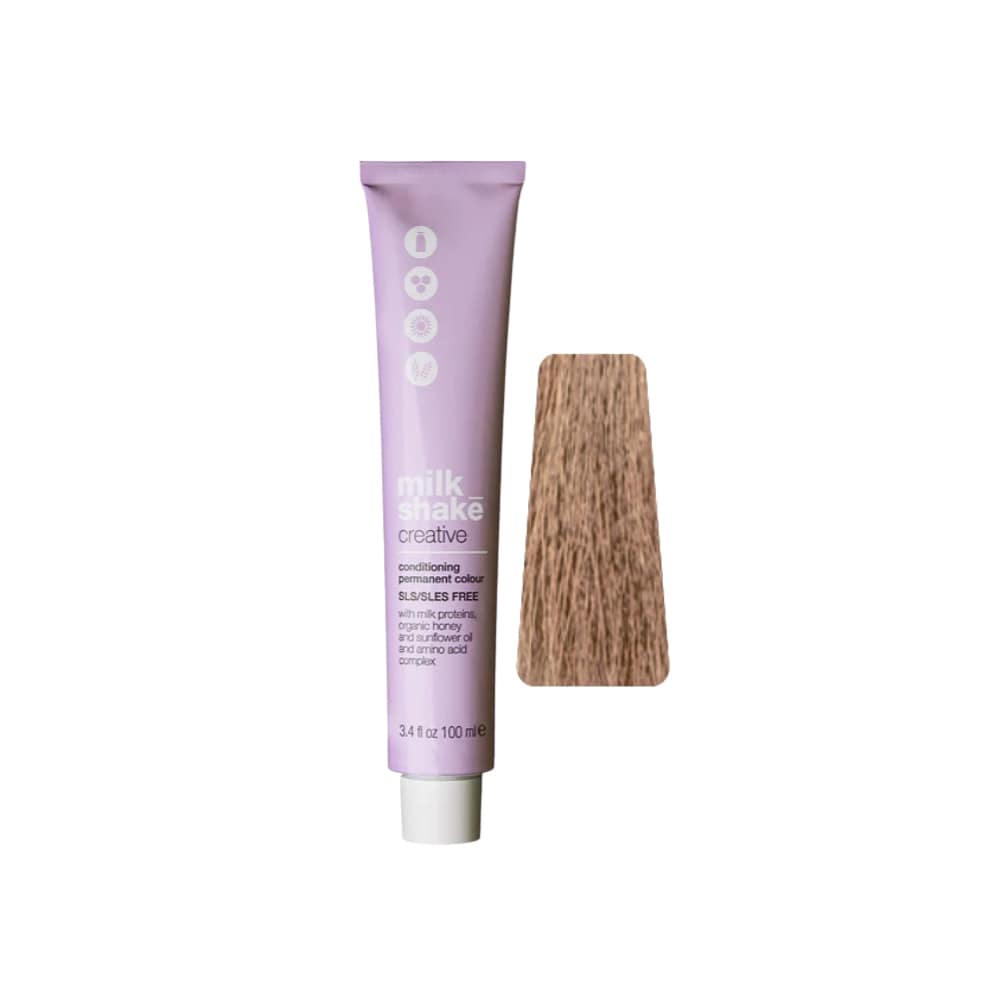 Creative Color Permanent cream hair Color 8AG Light golden ash blonde