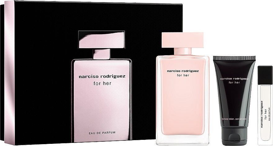 For Her eau de parfum  3 piece Gift set