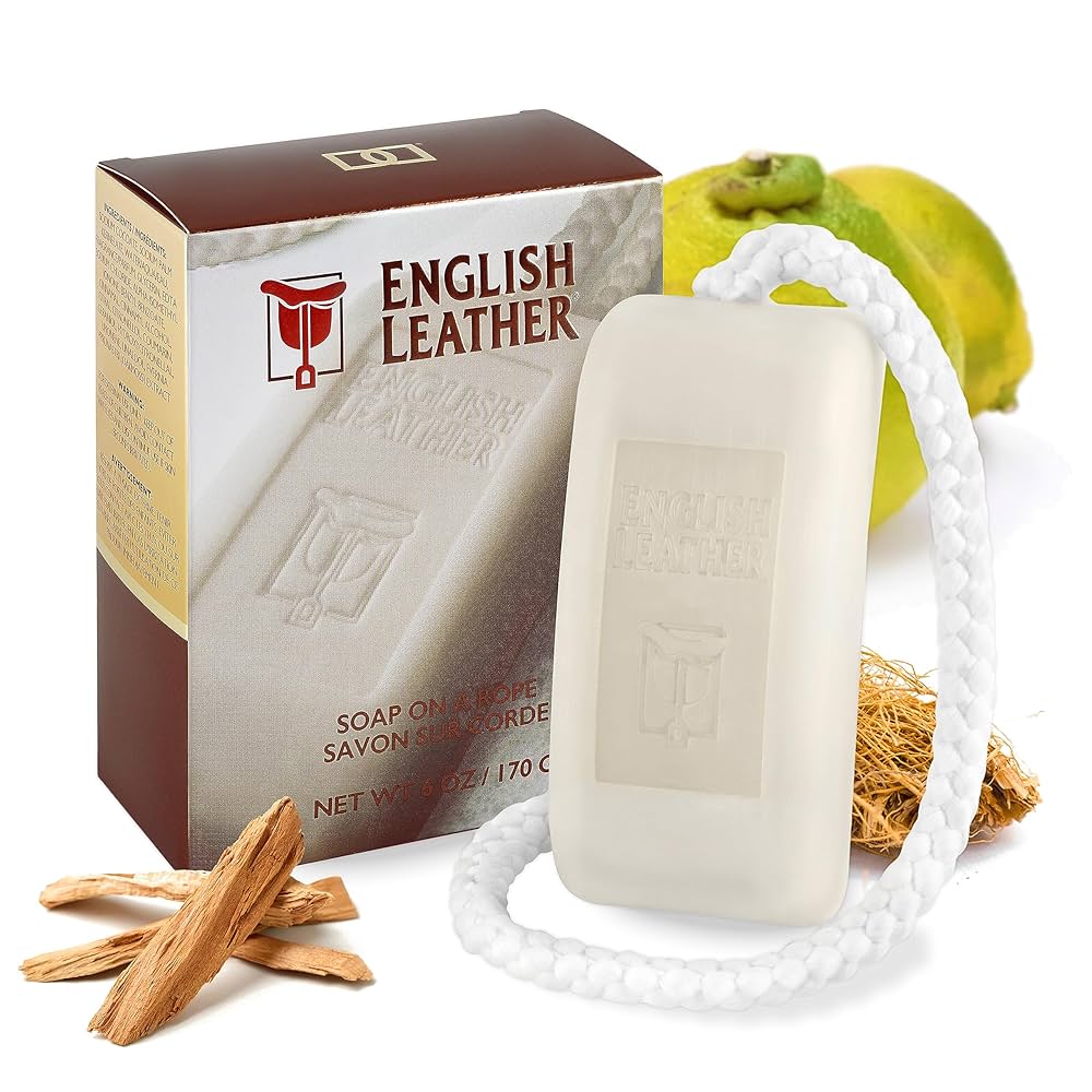 English Leather Soap on Rope