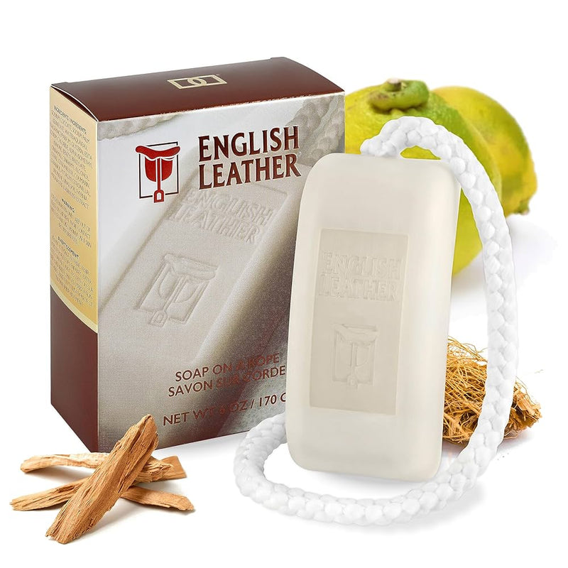 English Leather Soap on Rope