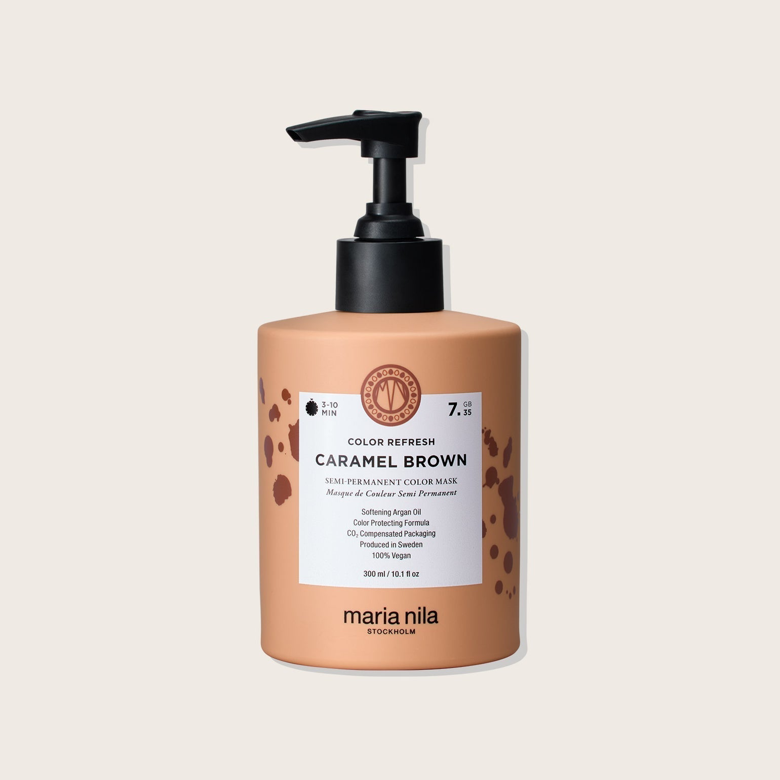 Color Refresh Caramel Brown Semi Permanent Color Mask 7.35