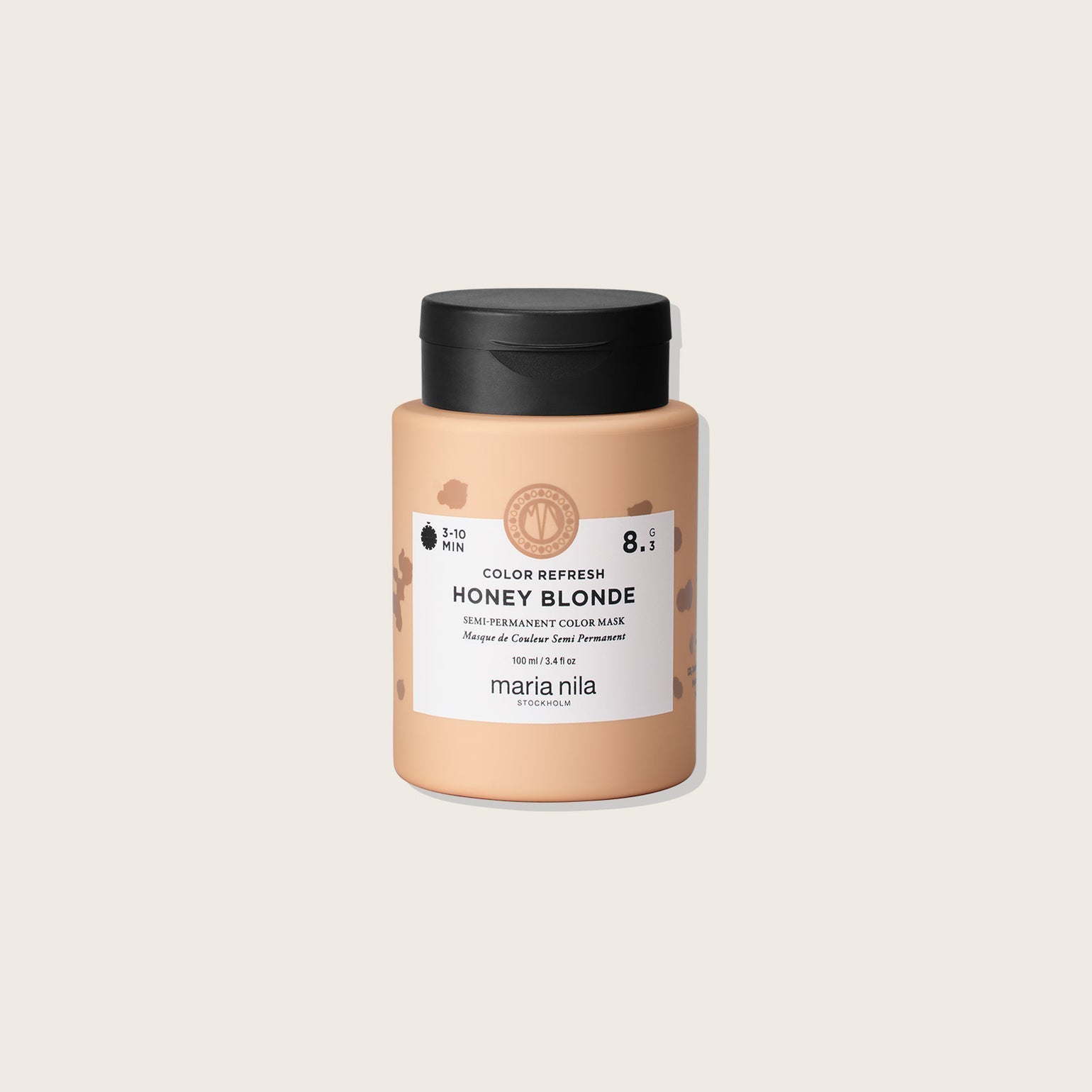 Color Refresh Honey Blonde Semi Permanent Color Mask 8.3