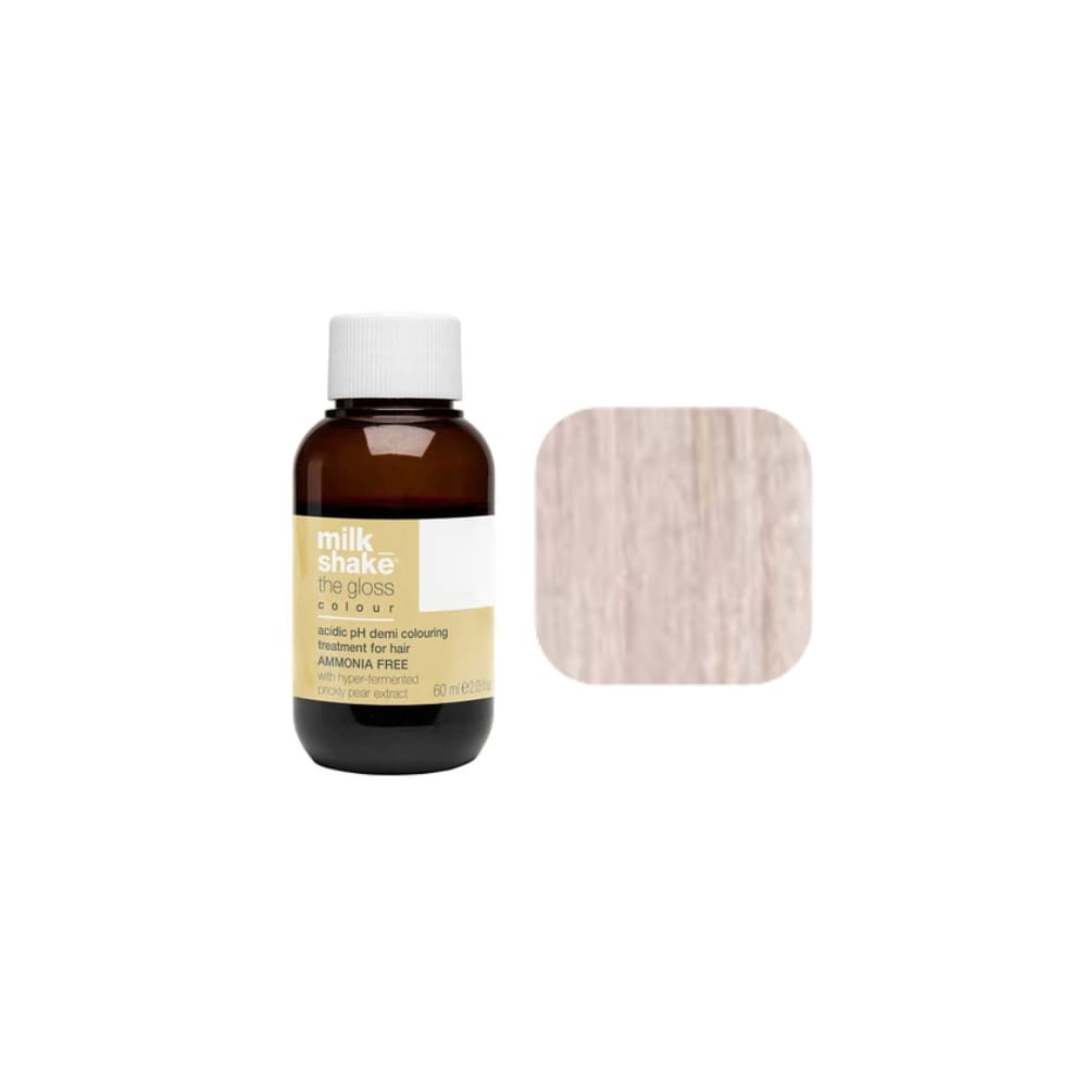 The Gloss Colour 9NV Semi-Permanent Liquid Hair Color, Very Light Blonde, Natural Violet