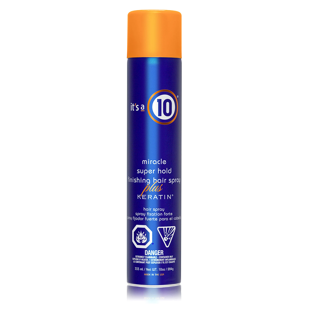 Miracle Super Hold Finishing Hair Spray Plus Keratin