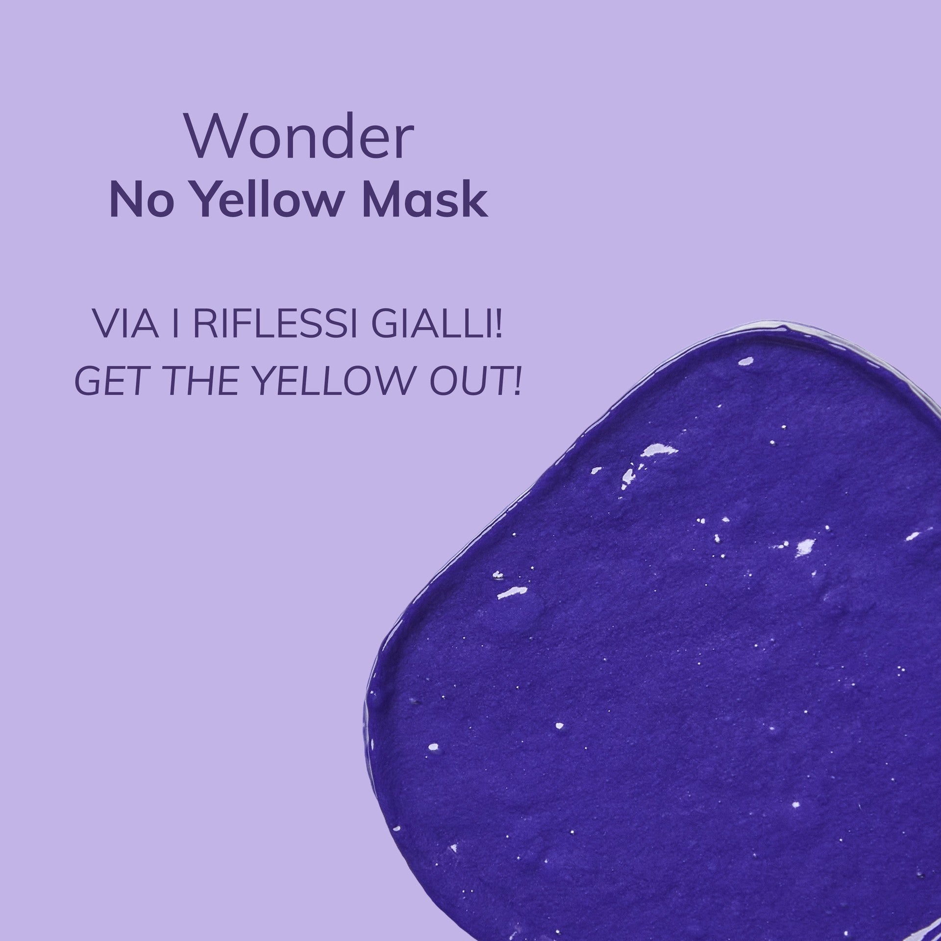 Wonder No Yellow Extra Care Mask