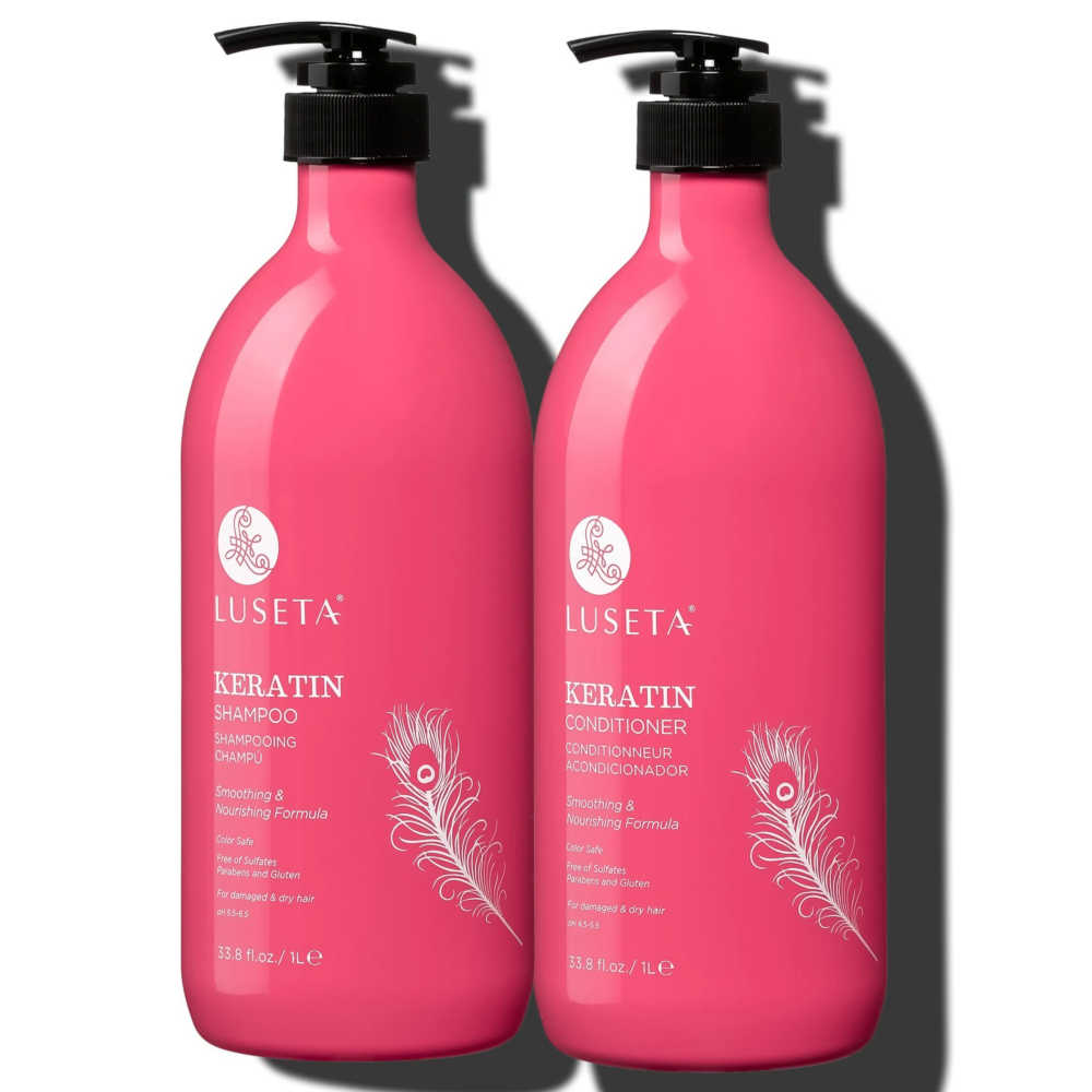Luseta Keratin Duo Shampoo & Conditioner Set
