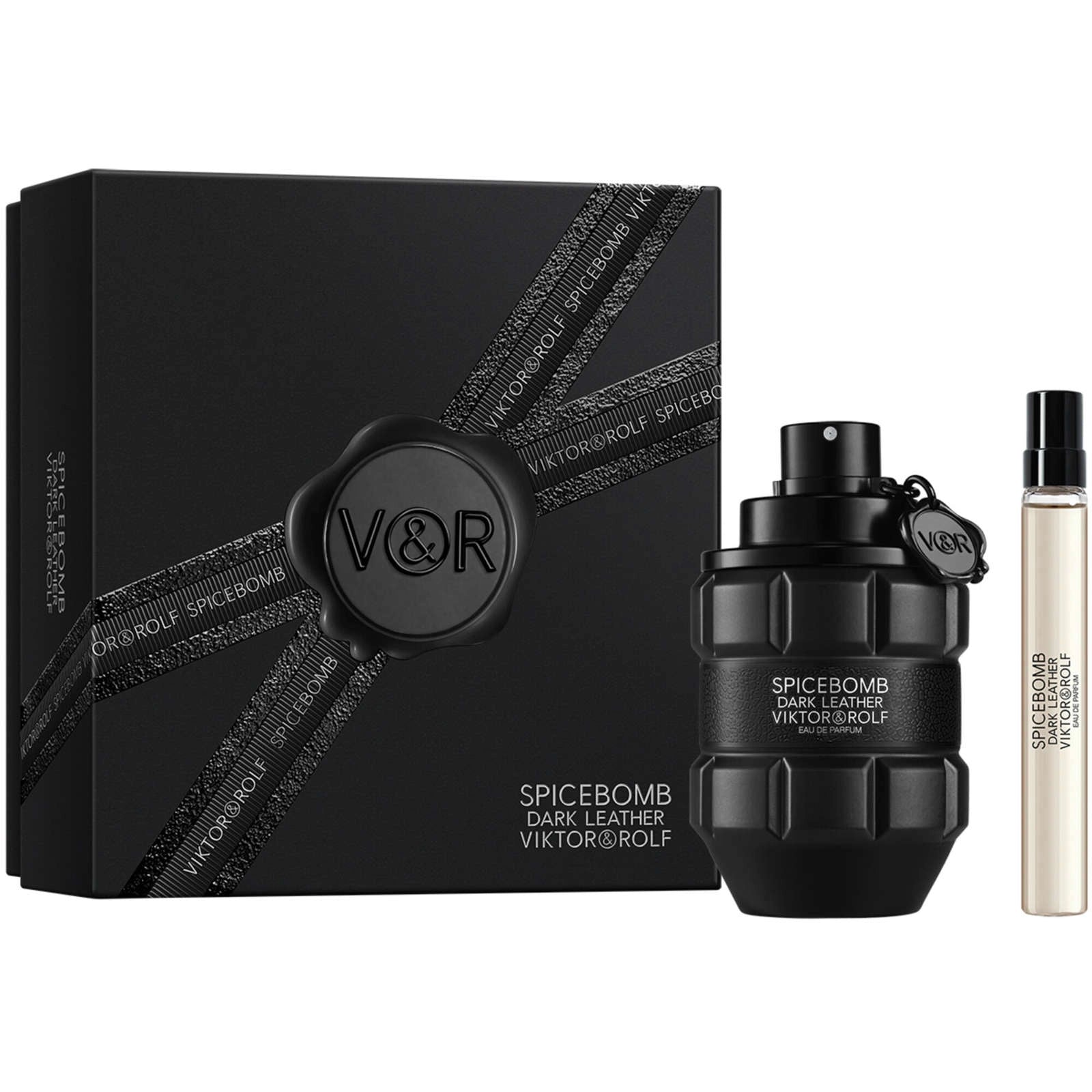 Spicebomb Dark leather Eau de parfum Gift Set