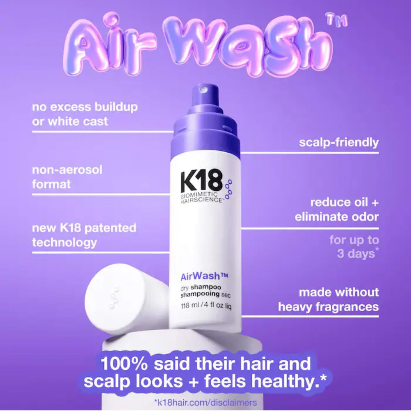 Air Wash Dry Shampoo