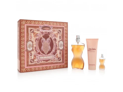 Classique eau de toilette 3Piece gift set Women