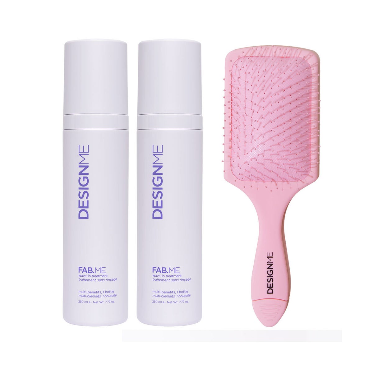 Leave-in Treatment + Detangle Paddle Brush