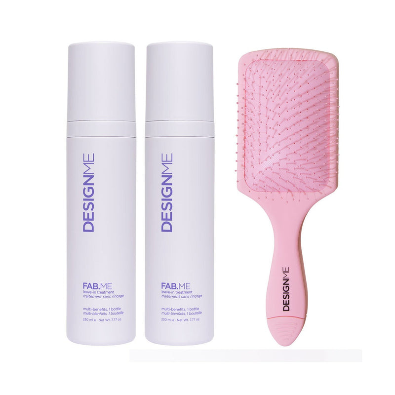 Leave-in Treatment + Detangle Paddle Brush