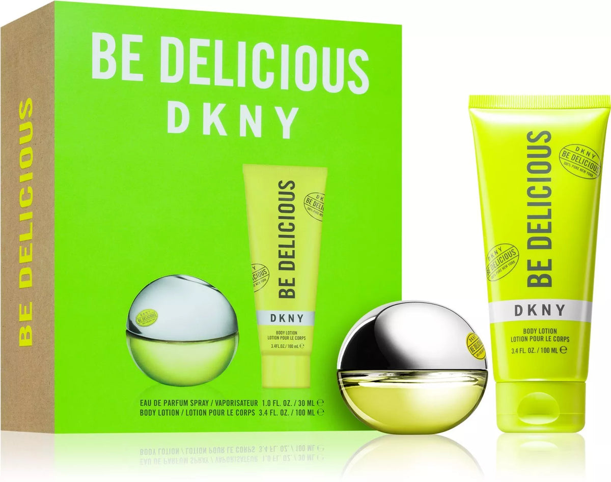 Dkny Be Delicious Gifts Set + Body Lotion