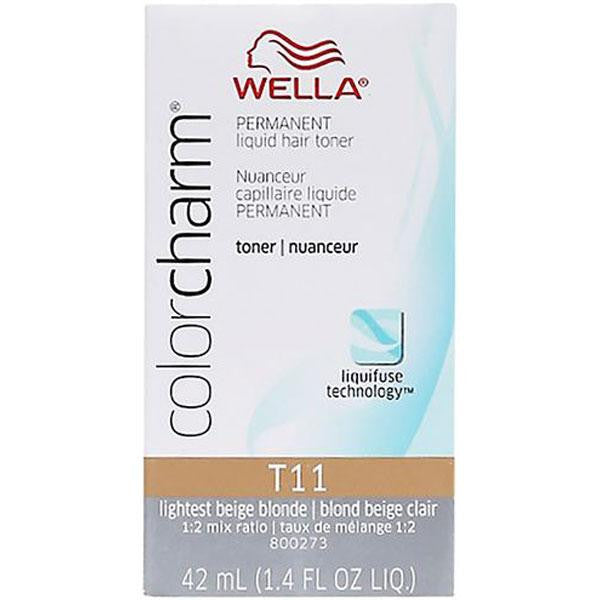 Color Charm Liquid Hair Toner T11 Lightest Beige Blonde