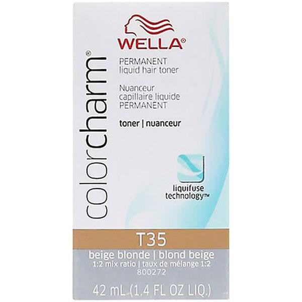 Color Charm Liquid Hair Toner T35 Beige Blonde