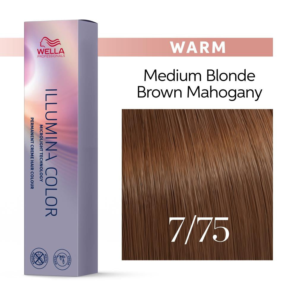 Illumina 7/75 - Medium Blonde Mahogany Brown