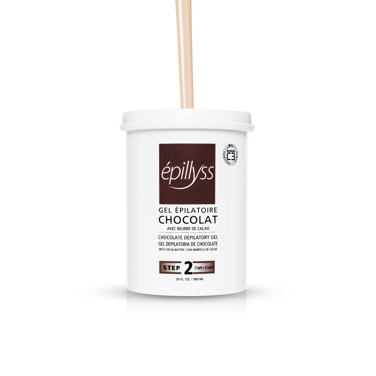 CHOCOLAT WITH COCOA BUTTER DEPILATORY GEL 560ML