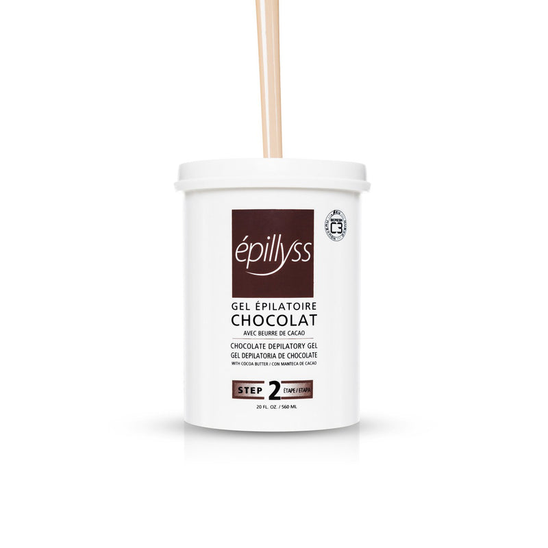 CHOCOLAT WITH COCOA BUTTER DEPILATORY GEL 560ML