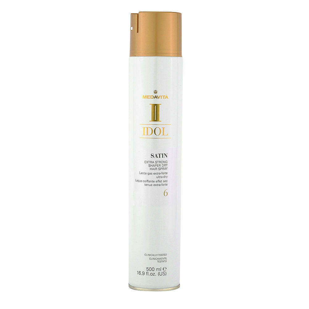 Idol Satin Extra Strong Shaper Dry Hairspray 6
