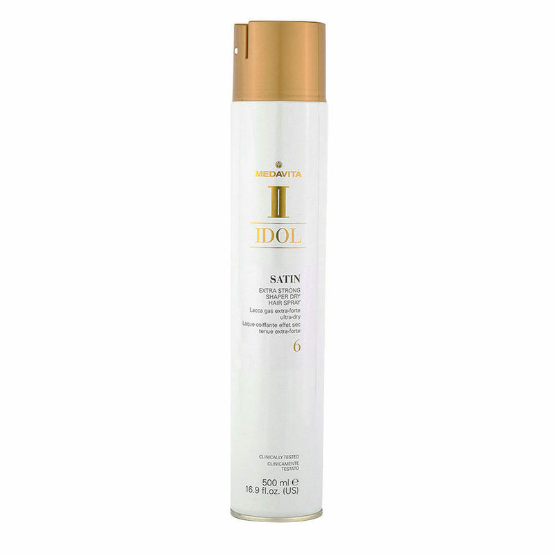 Idol Satin Extra Strong Shaper Dry Hairspray 6